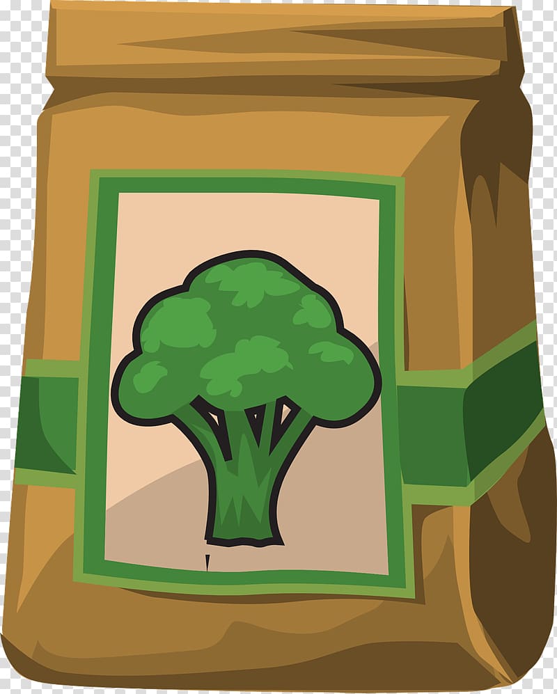 Paper bag Vegetable Broccoli, broccoli transparent background PNG clipart