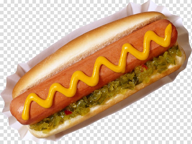 Hot dog Fast food Bacon, hot dog transparent background PNG clipart