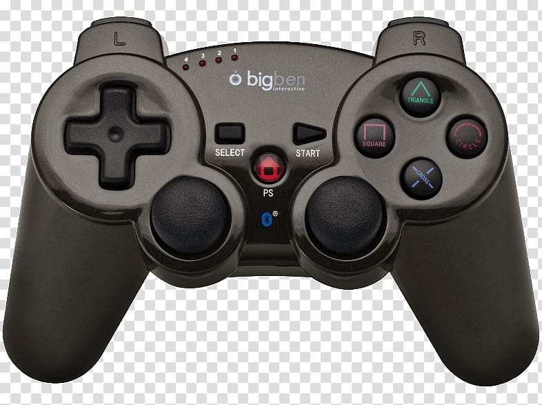 PlayStation 3 Bigben Interactive Gamepad Game Controllers, Playstation transparent background PNG clipart