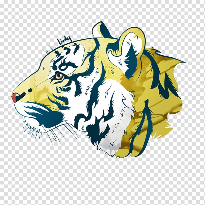 Tiger Cat Desktop , golden tiger transparent background PNG clipart