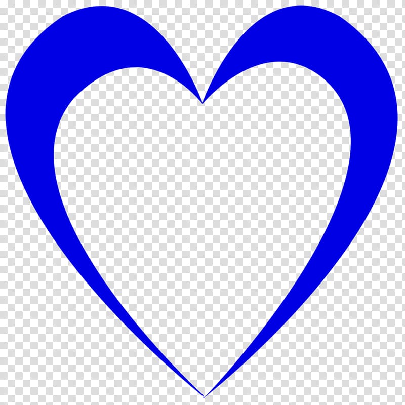 navy blue heart clip art