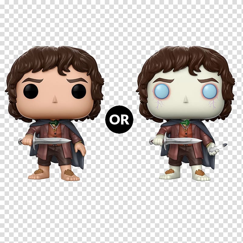 Frodo Baggins Samwise Gamgee Funko The Lord of the Rings Designer toy, others transparent background PNG clipart