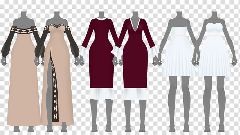 Fashion design Dress Fujiwara clan Skirt, dress transparent background PNG clipart