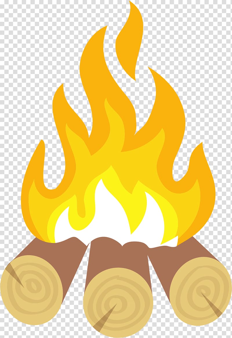 Fire Drawing , Cartoon firewood pile transparent background PNG clipart