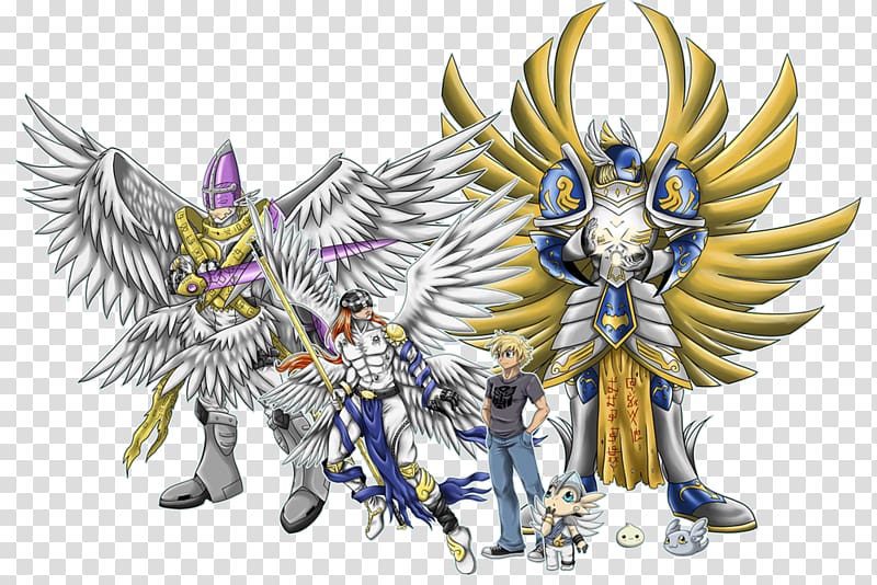 Angemon Patamon Digimon World Seraphimon Gatomon, digimon transparent background PNG clipart