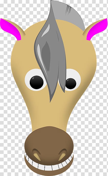 Horse head mask Stallion , horse transparent background PNG clipart