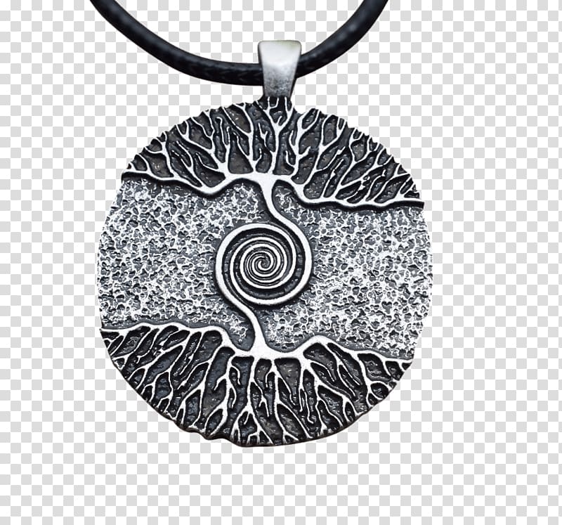 Locket Necklace Tree of life Yggdrasil Charms & Pendants, necklace transparent background PNG clipart