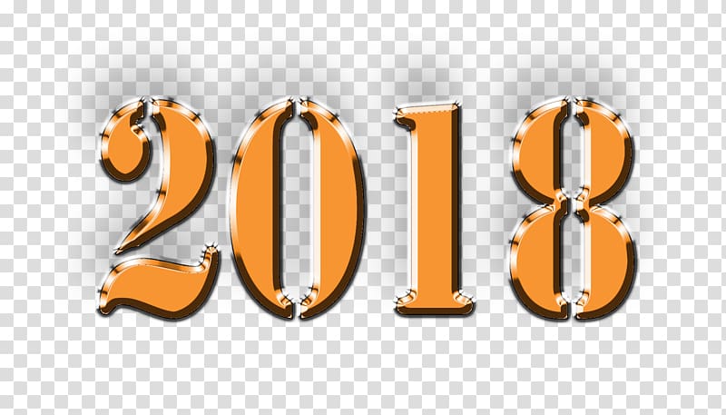 Happy New Year 2018 Happy New Year, 2018 Desktop , Happy New Year transparent background PNG clipart