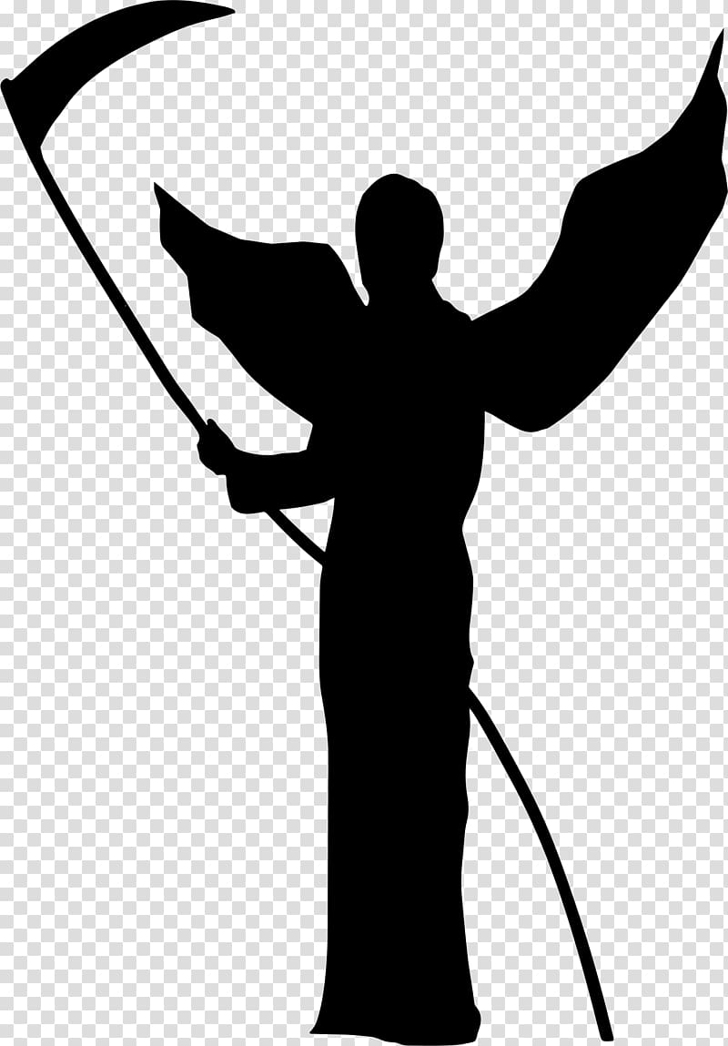Forever After: A Dark Comedy Death Silhouette , Death Angel transparent background PNG clipart