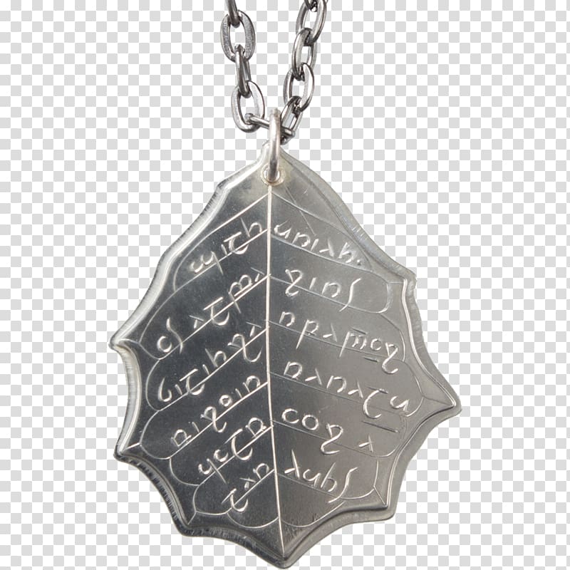 The Lord of the Rings Locket Necklace Elvish languages, necklace transparent background PNG clipart