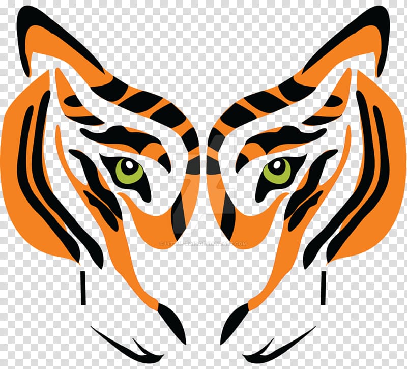 Tiger Logo Graphic design, fire tiger transparent background PNG clipart