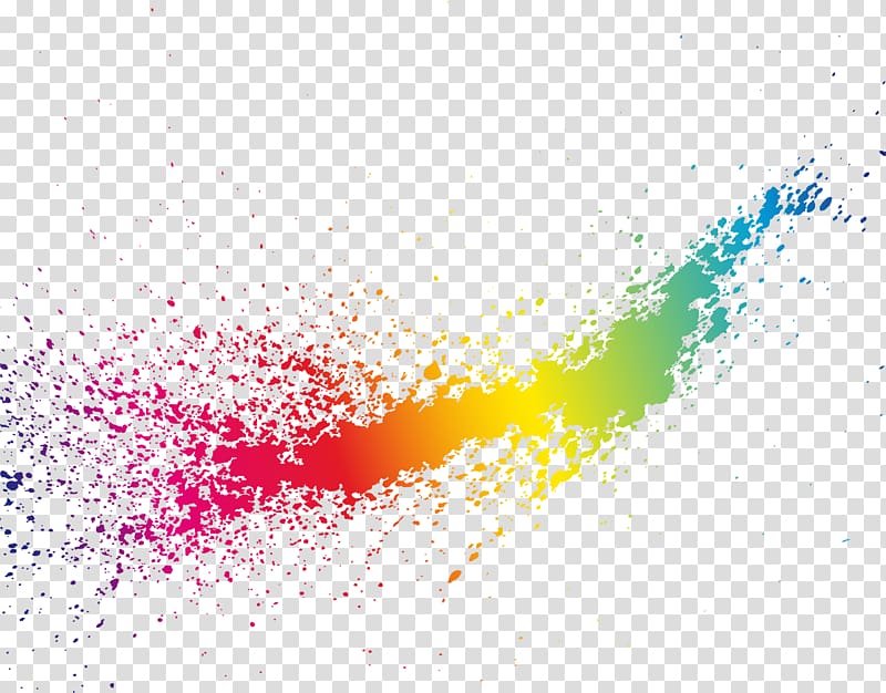 Color Icon, Dream color splash, multicolored paint transparent background PNG clipart