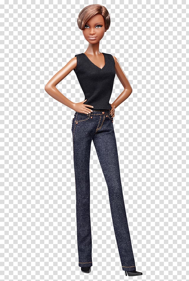 Barbie Basics Jeans Doll Collecting, barbie transparent background PNG clipart