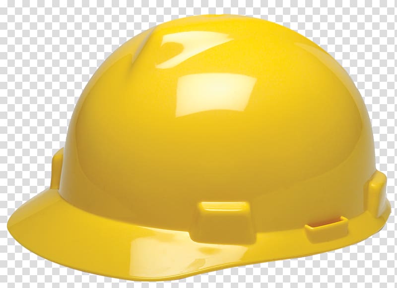 Hard Hats Yellow Cap Mine Safety Appliances, safety hat transparent background PNG clipart