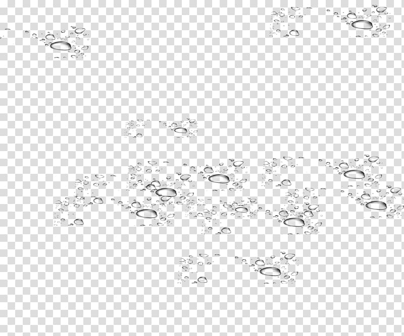 Black and white Line Point Angle, Droplets Watermark transparent background PNG clipart