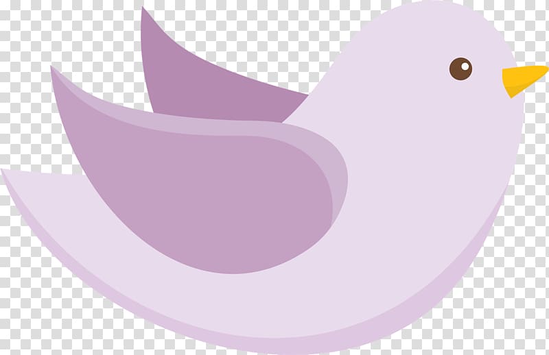Water bird Lilac Purple Violet, baptism transparent background PNG clipart