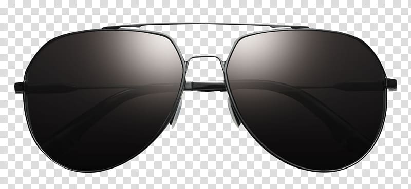 black sunglasses, Sunglasses, Sunglass transparent background PNG clipart