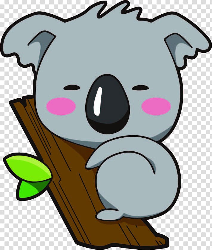 Koala Bear Cartoon, Koala transparent background PNG clipart