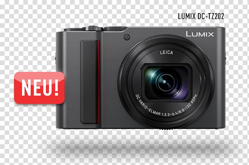 Panasonic Lumix DMC-LX100 Panasonic Lumix DMC-FZ1000 Point-and-shoot camera, Camera transparent background PNG clipart