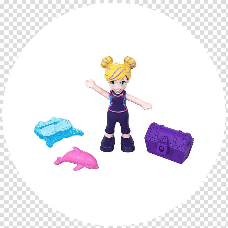 Polly Pocket Doll Toy Clothing Accessories Mattel, doll transparent background PNG clipart