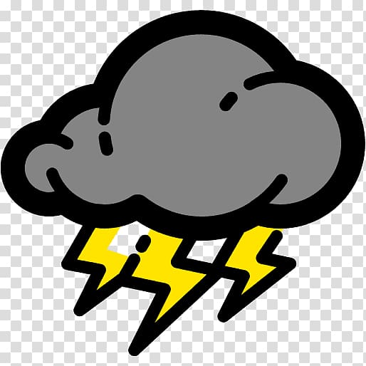 Lightning Rain Thunderstorm Cloud Weather forecasting, lightning transparent background PNG clipart