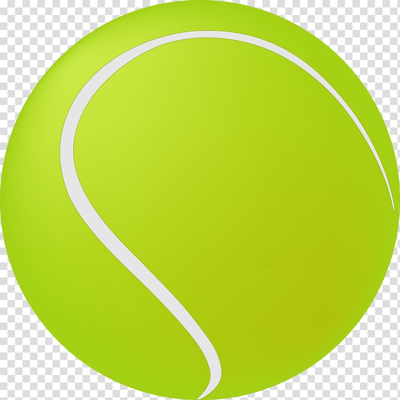 Tennis ball Green Circle, Tennis Europe Green transparent background PNG clipart