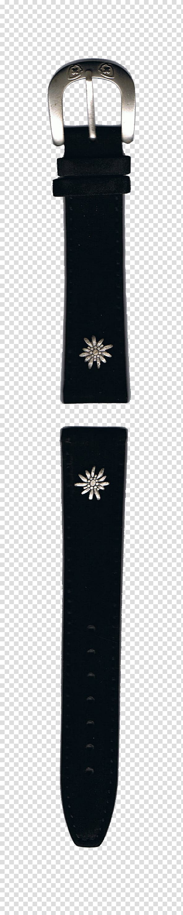 Watch strap, embossed flowers transparent background PNG clipart