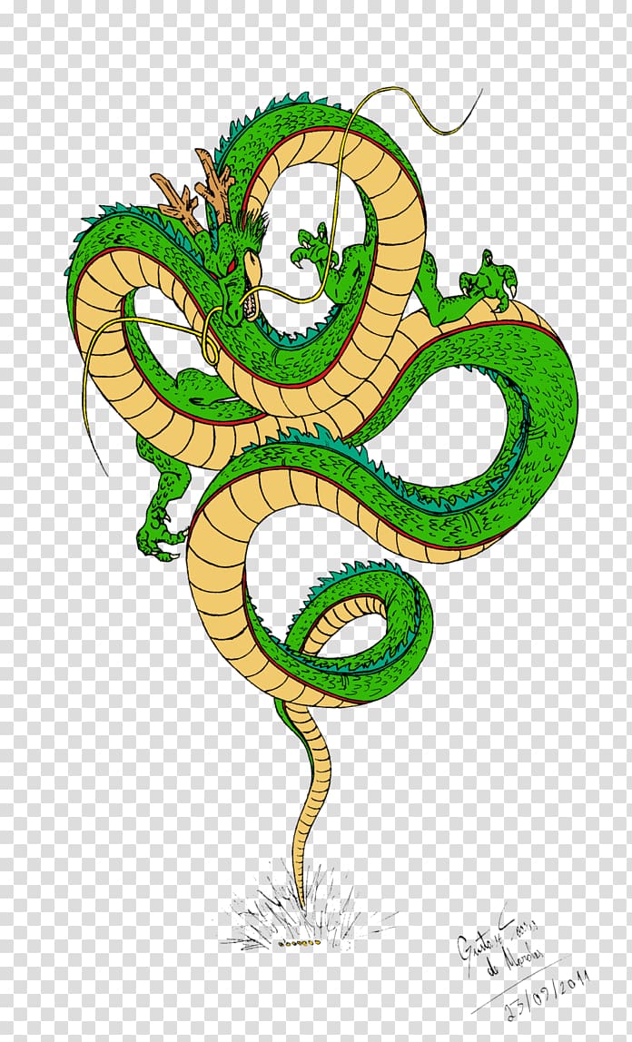 Shenron Goku Porunga Gohan Dragon Ball FighterZ, goku, dragon, manga png