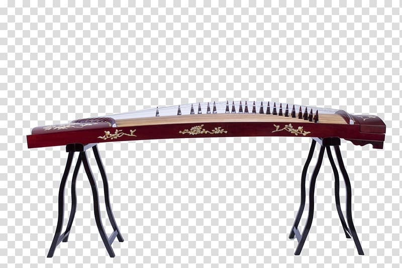 chinese classical musical instruments guzheng transparent background PNG clipart