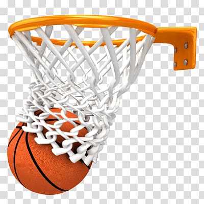 basketball hoop and ball , Basketball Ring Score transparent background PNG clipart
