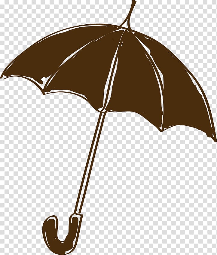 Umbrella Black, Painted black umbrella transparent background PNG clipart