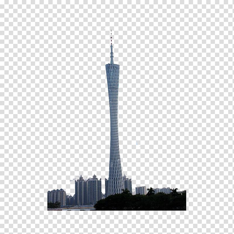Canton Tower Guangzhou TV Tower , Guangzhou Xiaoman Yao TV Tower transparent background PNG clipart