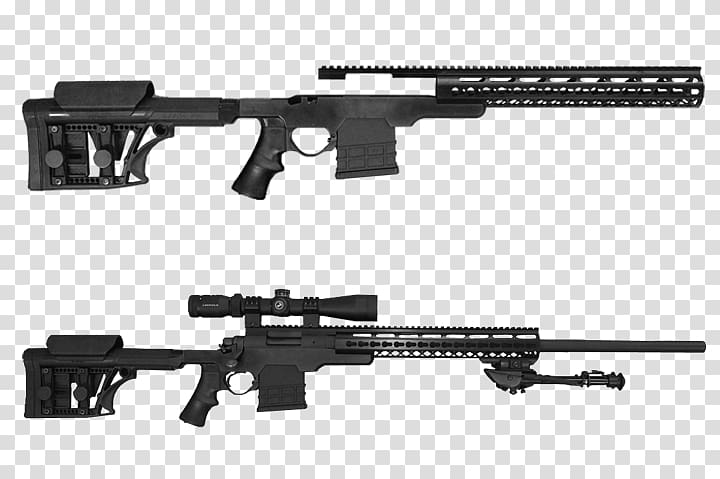 Assault rifle Sniper rifle Firearm Weapon, assault rifle transparent background PNG clipart