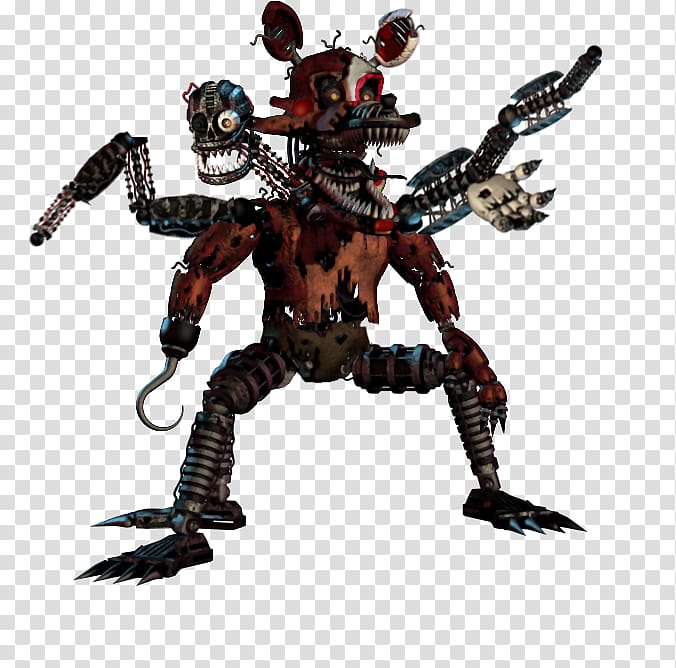 Five Nights At Freddy S 4 Fnaf World Five Nights At Freddy S The Silver Eyes Nightmare Mangle Nightmare Foxy Transparent Background Png Clipart Hiclipart - adventure nightmare foxy roblox
