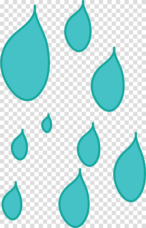 Cartoon Drop , raindrops transparent background PNG clipart