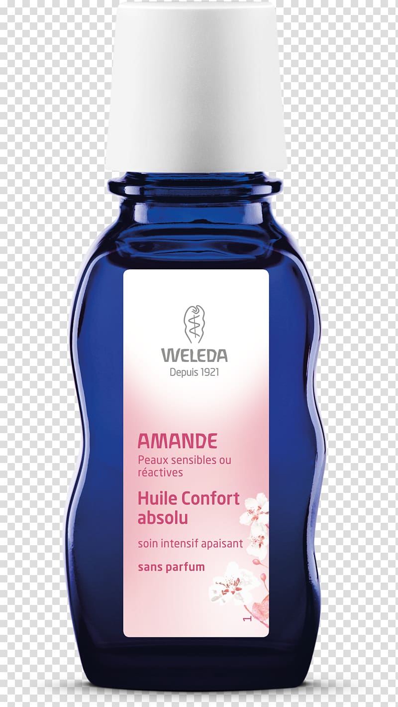 Lotion Weleda Almond Soothing Facial Oil Weleda Almond Soothing Facial Cream Moisturizer, oil transparent background PNG clipart