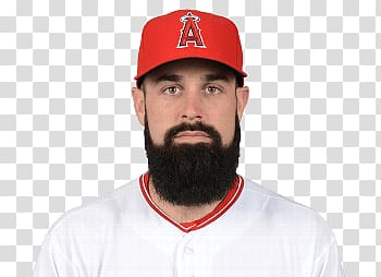 man wearing red baseball cap , Los Angeles Angels Of Anaheim Player transparent background PNG clipart