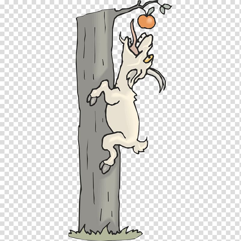 Tree climbing Goat , goat transparent background PNG clipart