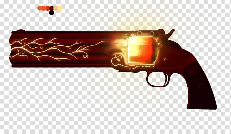 Trigger Revolver Firearm .460 S&W Magnum Gun, pike weapon transparent background PNG clipart