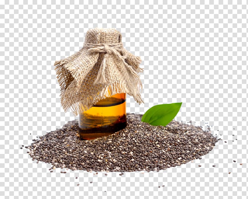 Seed oil Chia seed Chia seed, oil transparent background PNG clipart