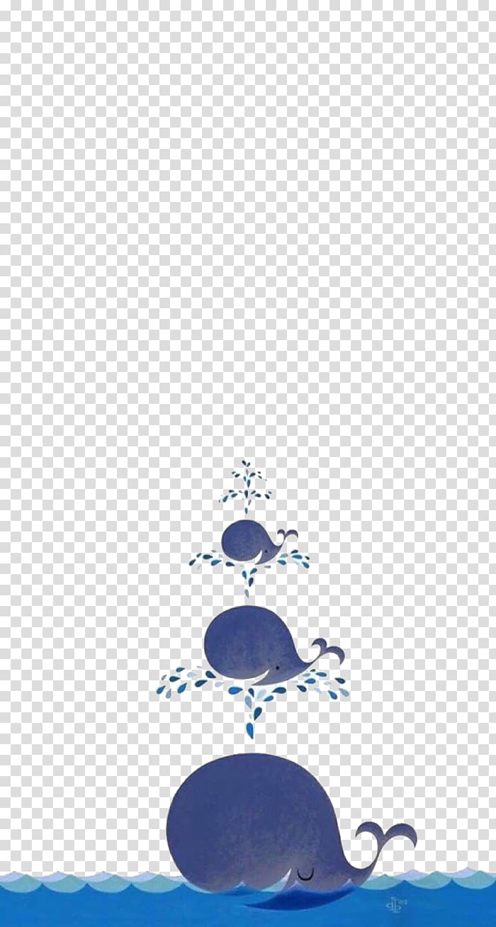 iPhone 5 iPhone 6 Plus Display resolution , Whale water spray transparent background PNG clipart