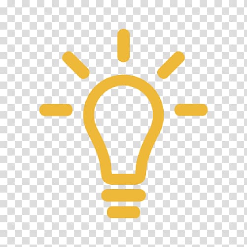 yellow light bulb , Incandescent light bulb , Light Bulb transparent background PNG clipart