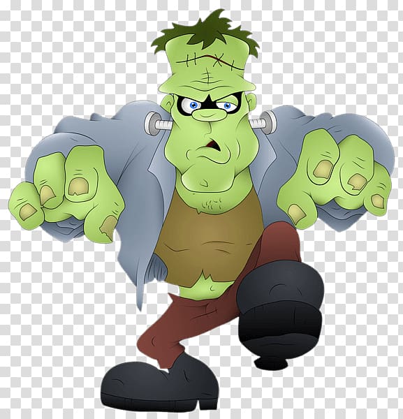 Frankenstein Monster illustration, Frankenstein Halloween transparent background PNG clipart