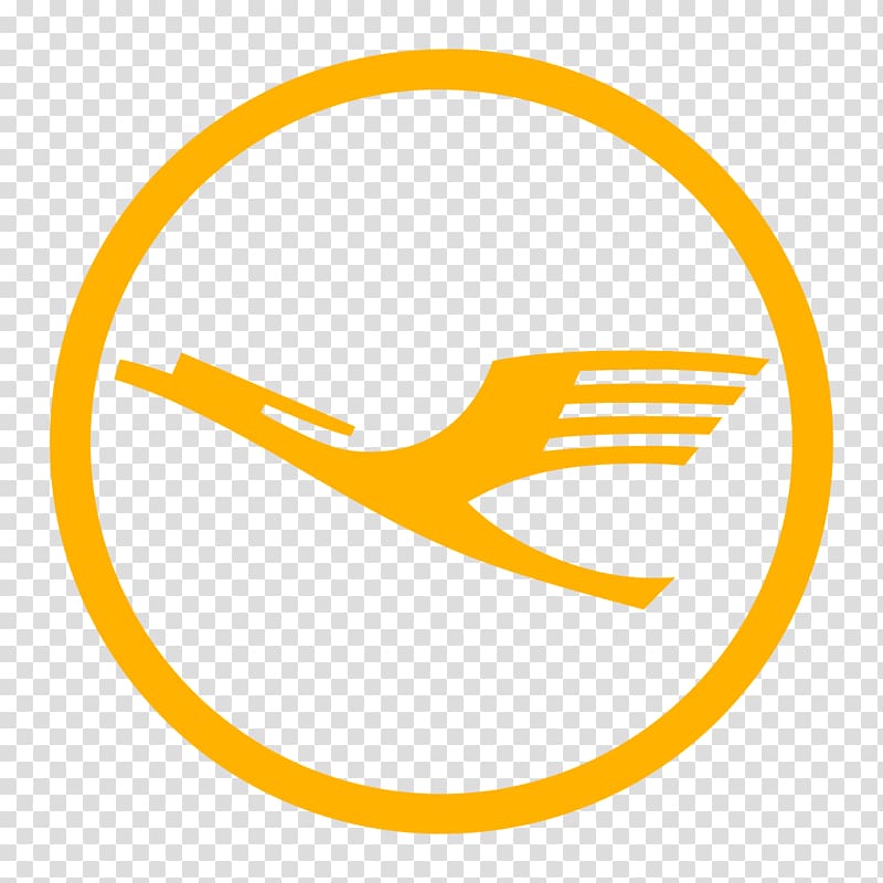 Lufthansa logo, Lufthansa Cargo Flight Airline Logo, airline transparent background PNG clipart