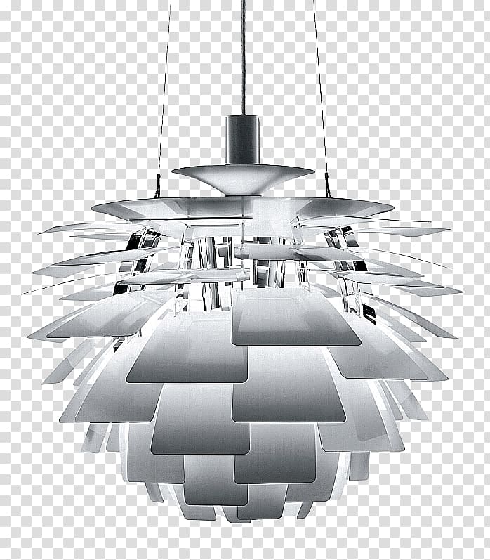 Louis Poulsen PH Artichoke Designer PH-lamp, design transparent background PNG clipart