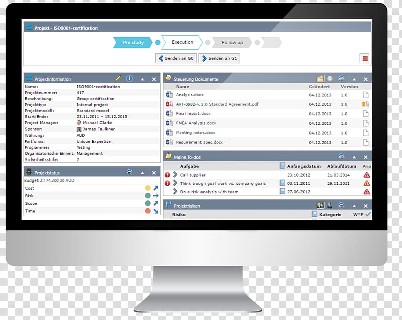 Organization Business Management Qlik Computer program, Project Portfolio Management transparent background PNG clipart