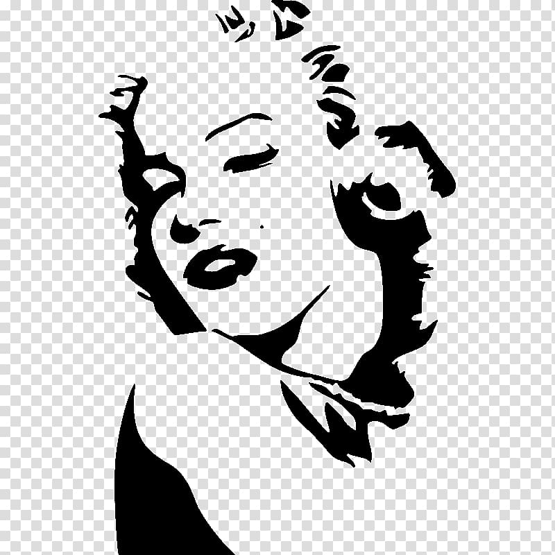 Marilyn Diptych Pop art Painting Decal, POP ART transparent background PNG clipart