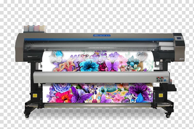 Paper Digital printing Textile Printing press, printer transparent background PNG clipart