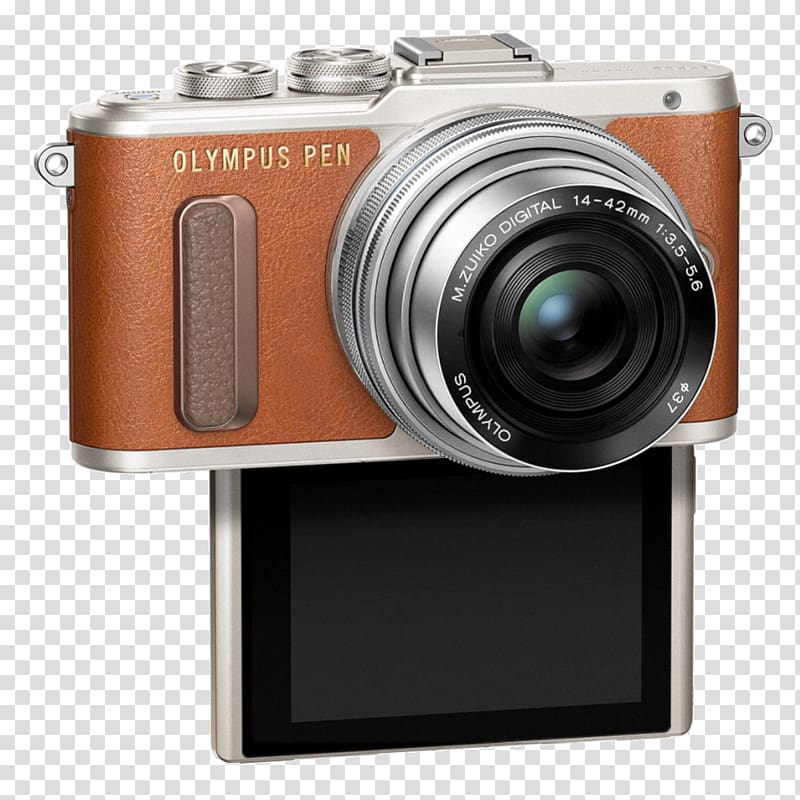 Olympus PEN E-PL7 Mirrorless interchangeable-lens camera Olympus Corporation, Camera transparent background PNG clipart