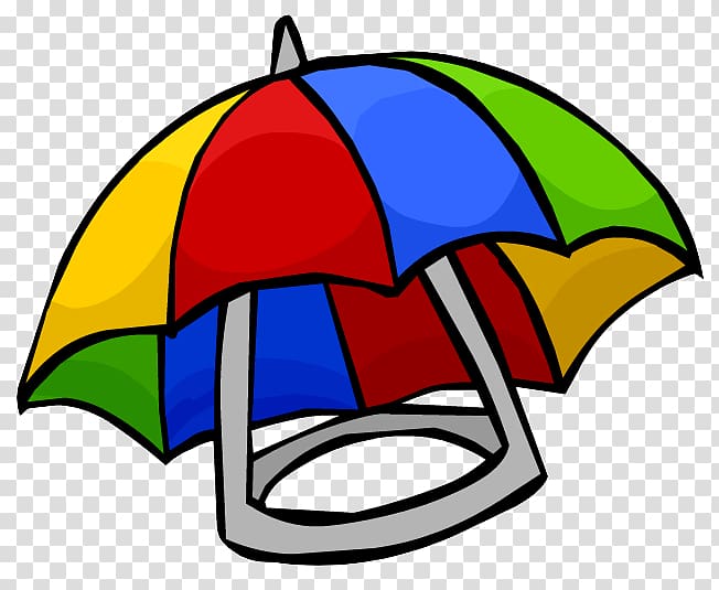 Club Penguin Umbrella hat Party hat, Hat transparent background PNG clipart